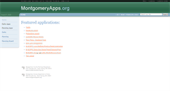 Desktop Screenshot of montgomeryapps.org