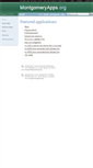 Mobile Screenshot of montgomeryapps.org